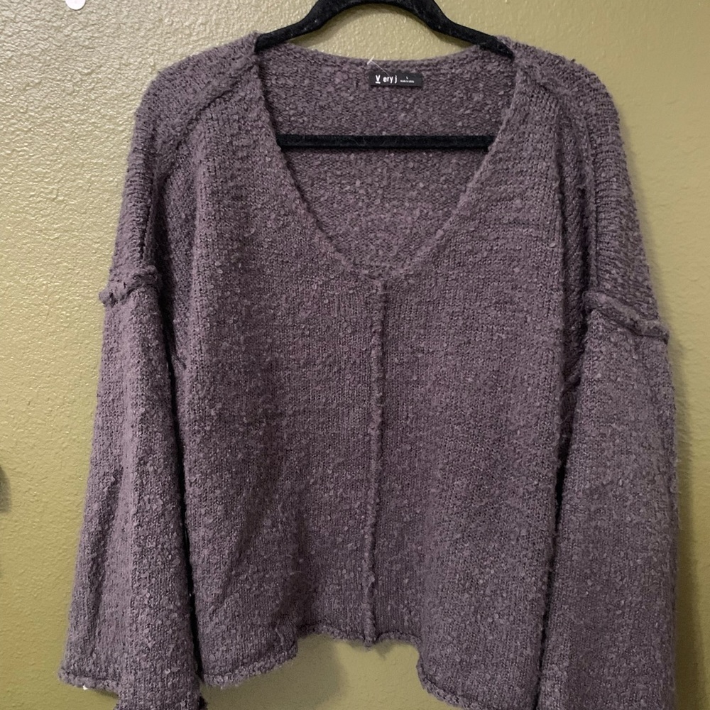 Purple Sweater